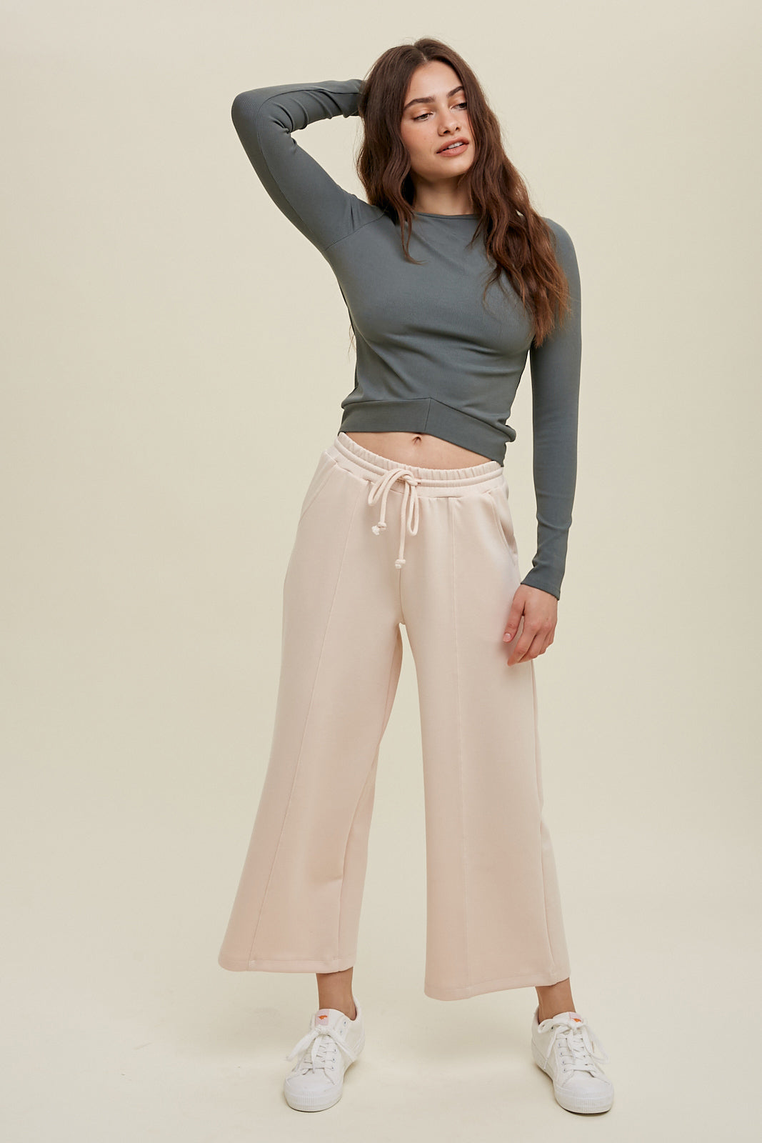 [24SS]★ノルディ★Souffle Crop Hoodie Half Pants Set★セット 24SS]☆ノルディ☆Souffle Crop Hoodie Half Pants Set☆セット