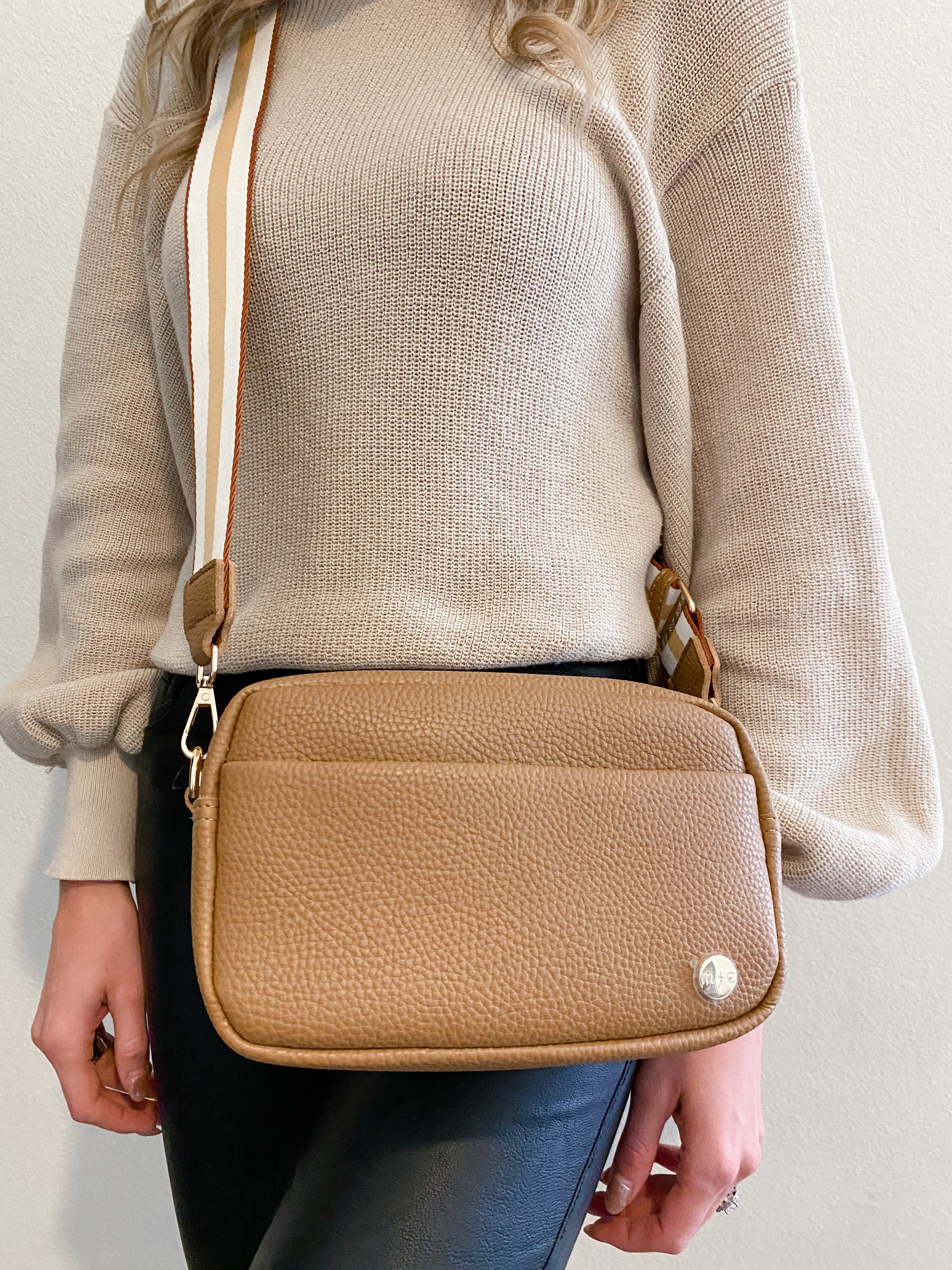 Everything I Need Crossbody - Light Camel | Styled Speechless, LLC